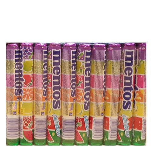 Mentos Rolls Rainbow 37.5g