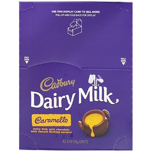 Cadbury Chunky Caramello 55G 42 Pack