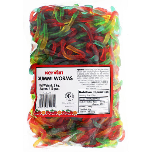 Gummi Worms 2 Kg