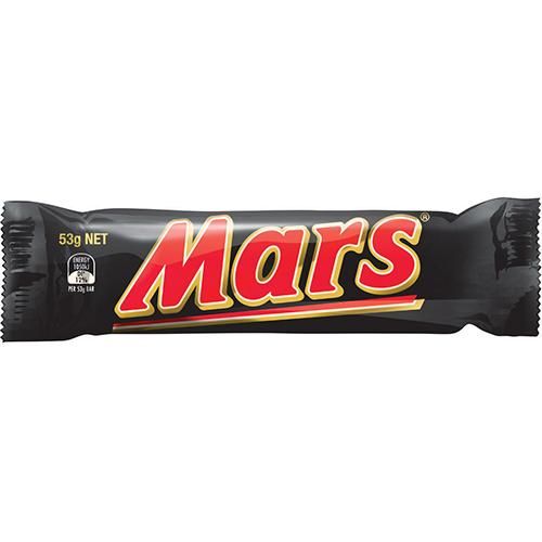 Mars Chocolate Bar 47G 50 Pack