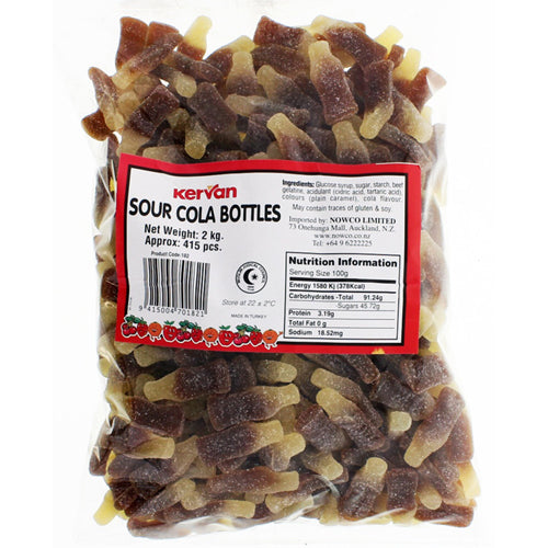 Sour Cola Bottles 2 Kg