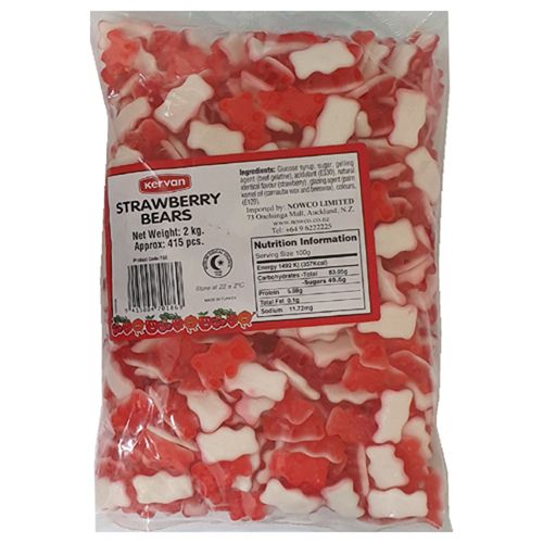 Strawberry Bears 2 Kg
