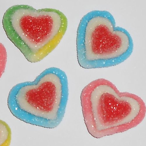 Triple Hearts Sugared 1.5 Kg