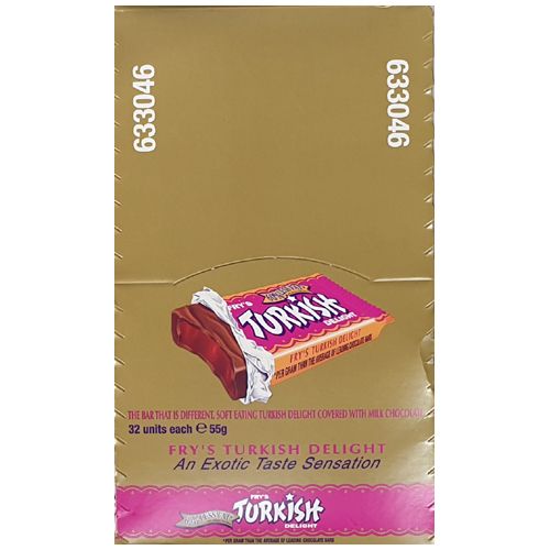 Cadbury Turkish Delight 55G 32 Pack