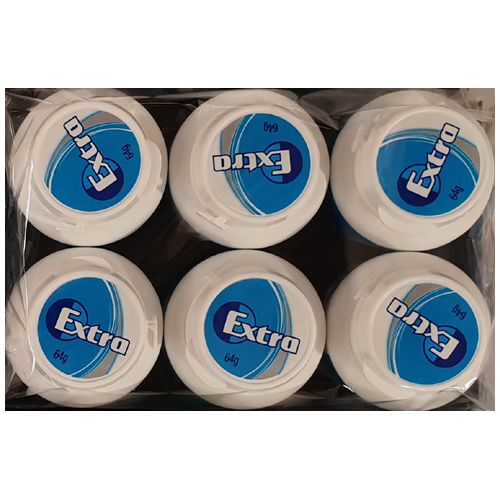 Extra White Peppermint Sugarfree Gum 64G 6 Pack