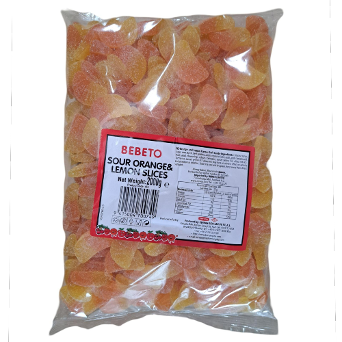 Sour Orange & Lemon Slices 2 Kg
