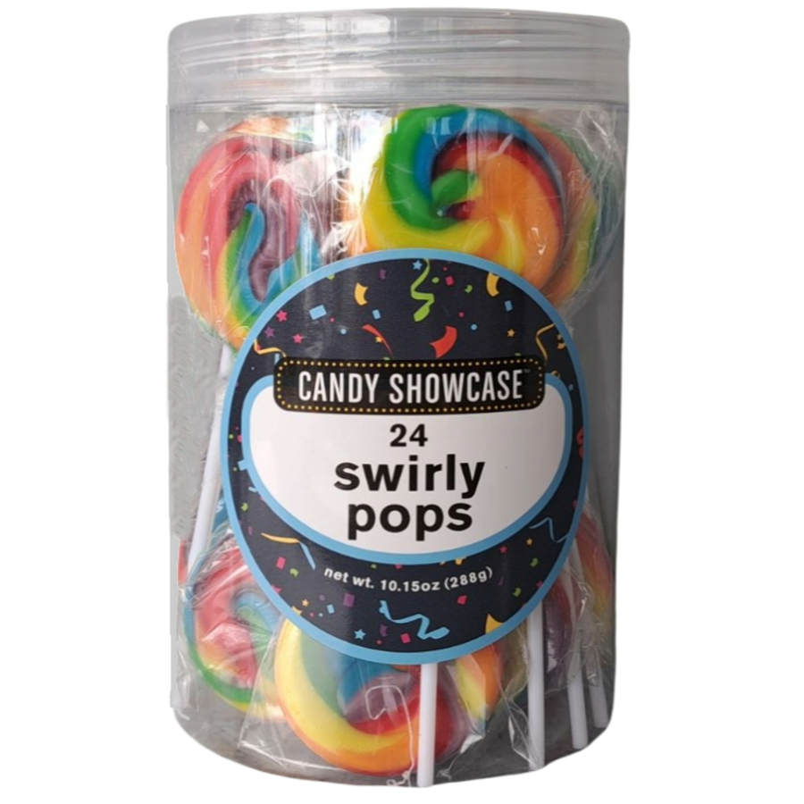 Swirly Pops Rainbow 24 Pack