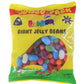 1kg vibrant collection of large multi colored giant jelly beans in assorted fruit flavors