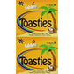 Rainbow Toasties 25 x 50g vanilla marshmallow bars coated in chocolate and coconut