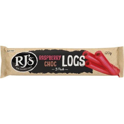 Rjs Licorice Logs Raspberry 3 Pack