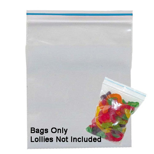 Zip Lock Lollie Bags