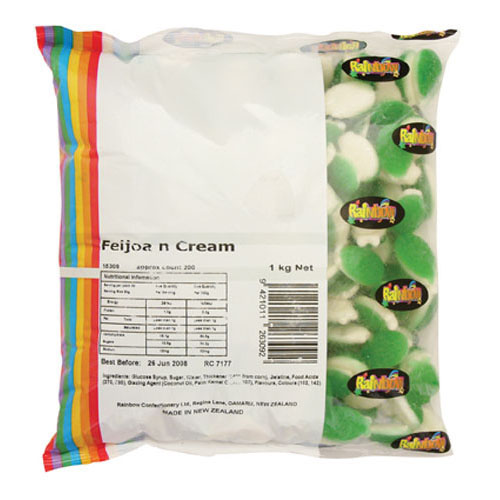 Rainbow Feijoa And Cream
