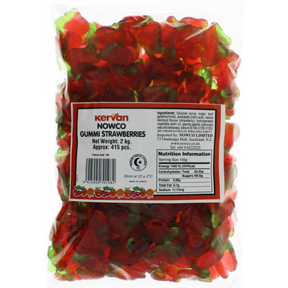 Gummi Strawberries 2 Kg