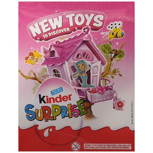 Kinder Surprise Pink 20g 24 Pack