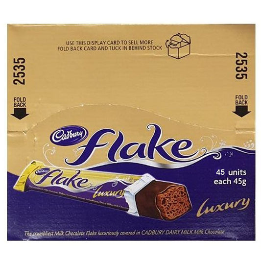 Cadbury Luxury Flake 45G 45 Pack