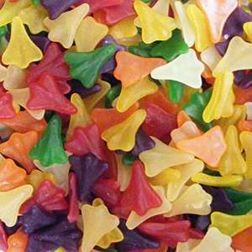 Bulk 2kg bag of assorted colourful Pascall Jet Planes gummy confectionery lollies