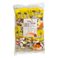 A multi-pack box of Rainbow Party Mix showing ten individual 90g bags filled with assorted colorful gummy shapes and marshmallow milk bottles.