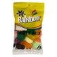 A multi-pack box of Rainbow Party Mix - ten individual 90g bags filled with assorted colorful gummy shapes and marshmallow milk bottles.