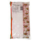 1kg of soft pink and white pillowy marshmallow lollies in vanilla and raspberry flavors