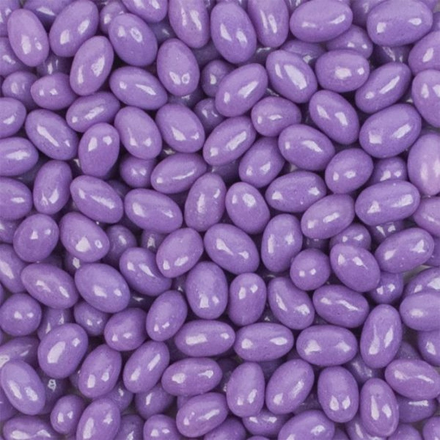 Rainbow Purple Jelly Beans 1kg chewy berry flavoured purple candy beans for events and parties