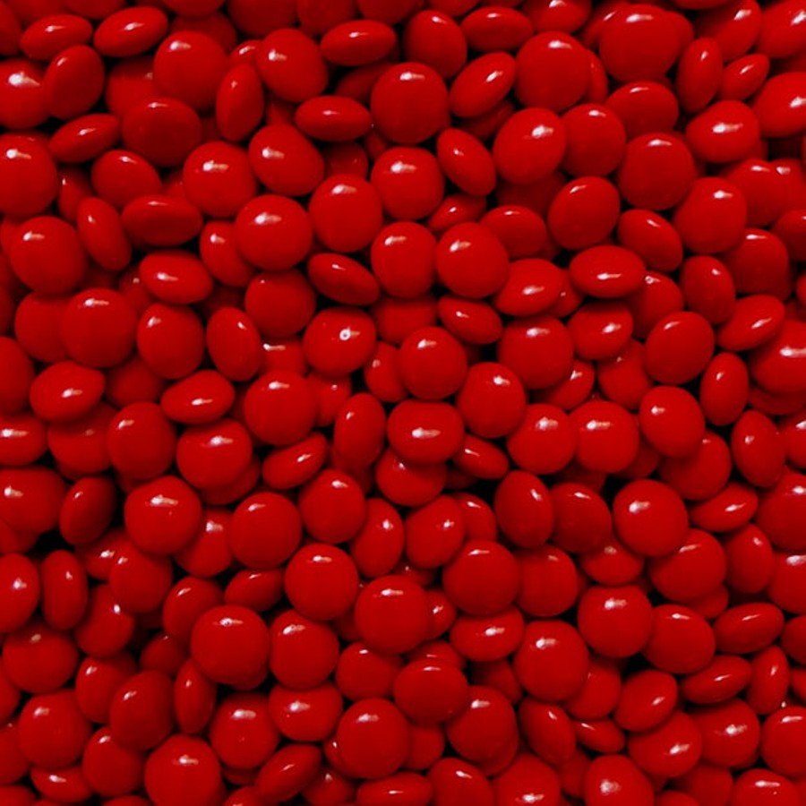 Candy Buttons Red
