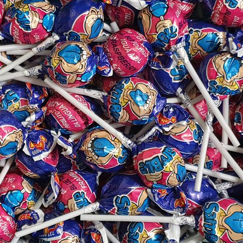 Sam Blue Pops Lollipops 200's Bulk Lollies NZ