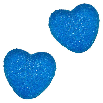 Vidal Shiny Blue Raspberry Hearts