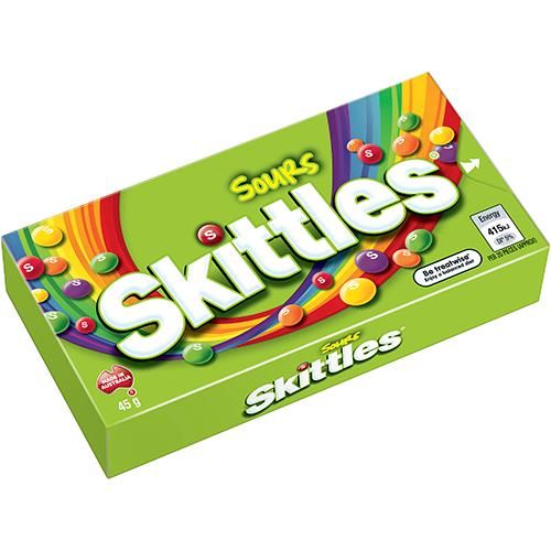 Skittles Sours 45G 18 Pack