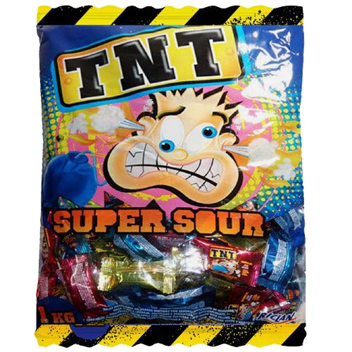 TNT Sour Chews 1 Kg
