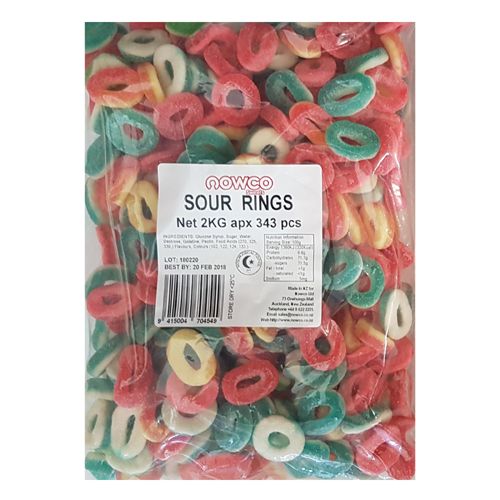 Sour Rings 1.9 Kg