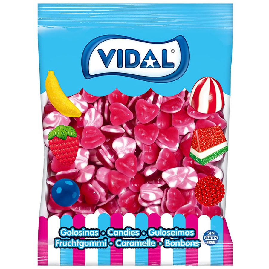 Vidal Swirly Hearts 1kg