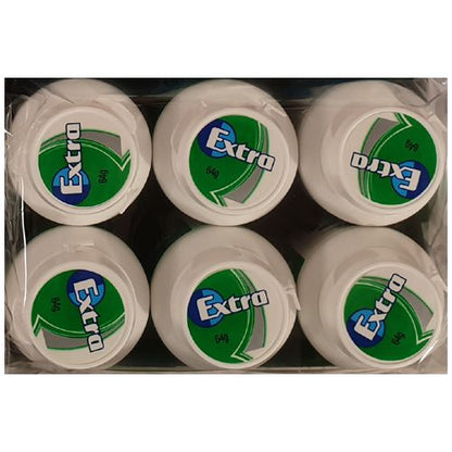 Extra White Spearmint Sugarfree Gum 64G 6 Pack